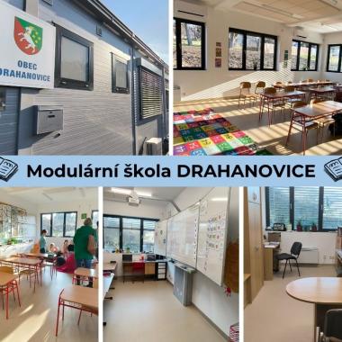 V srdci Drahanovic na Olomoucku se tyčí nový milník ve vzdělávání modulární škola. 1